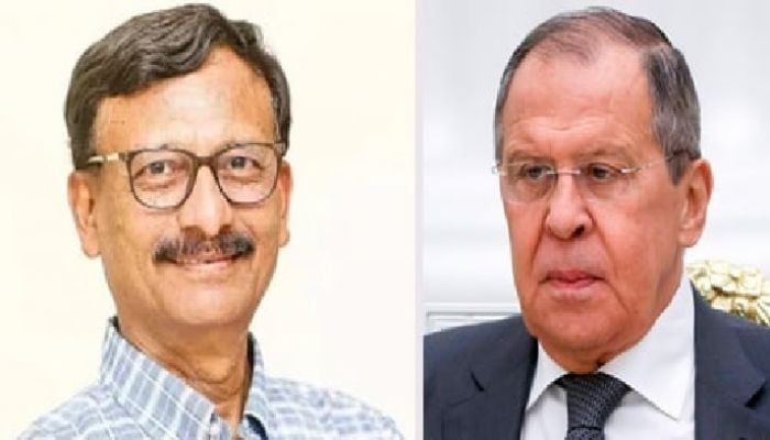 Lavrov greets foreign affairs adviser Touhid Hossain