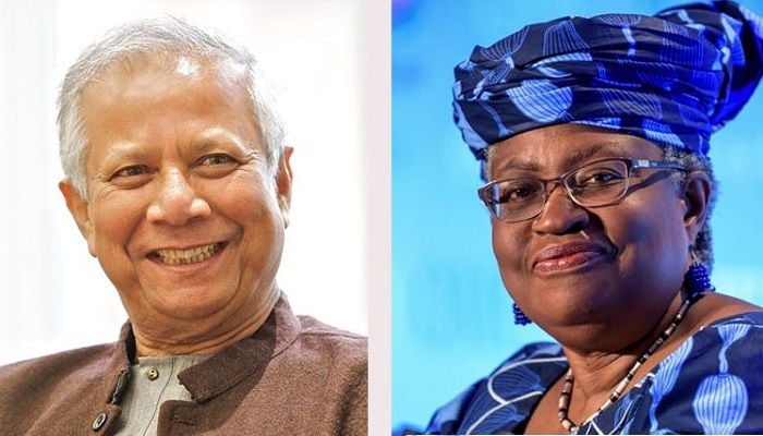 WTO DG greets Prof Yunus