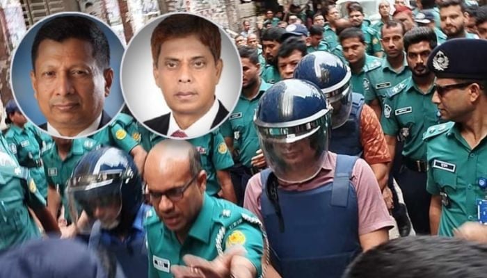 Ex-IGP Mamun on 8-day, Shahidul on 7-day remand