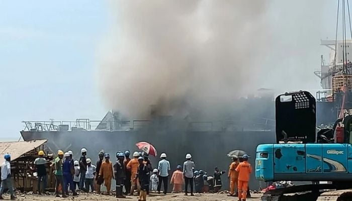 Gas tank explosion at ship-breaking yard in Chattogram injures 12 