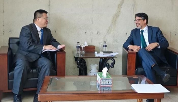 Chinese Ambassador meets new foreign secretary 