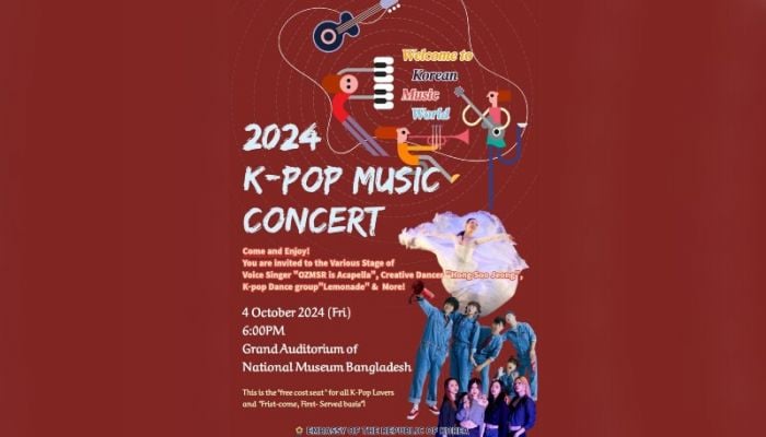 Korean Music Concert in Dhaka on Oct 4
