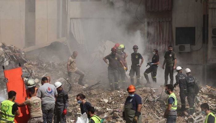 Israel's strike on Beirut killed 37, Lebanon says