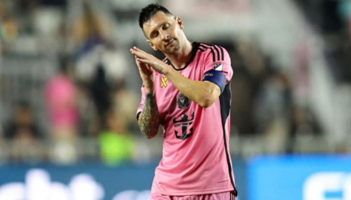 Messi scores twice in triumphant injury return for Miami