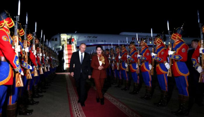 Ukraine criticises Mongolia's failure to arrest Putin