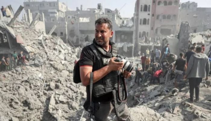 AFP photographer wins top prize for Gaza coverage