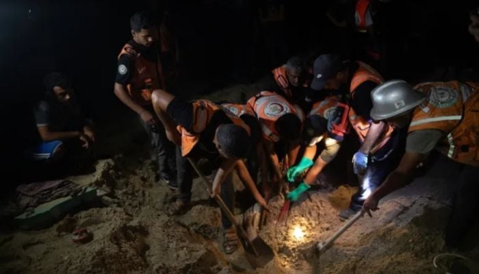 40 killed, 60 injured in Gaza after Israel strikes humanitarian zone