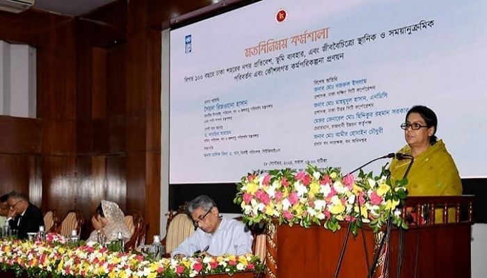 Blue network to be set up using Dhaka's canals: Rizwana