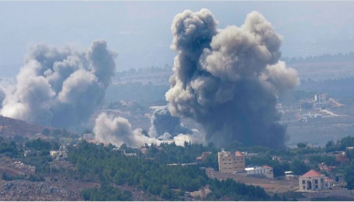 Israeli air strikes kill 492 people in Lebanon