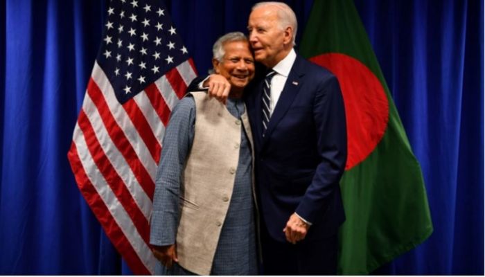 Prof Yunus-Biden meeting starts 