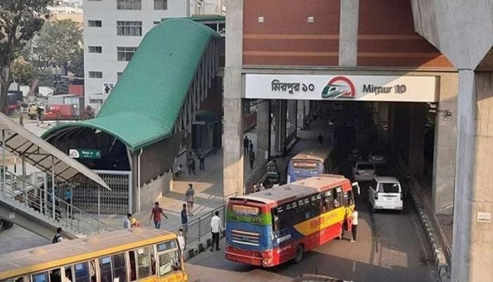 Mirpur-10 metro station reopens