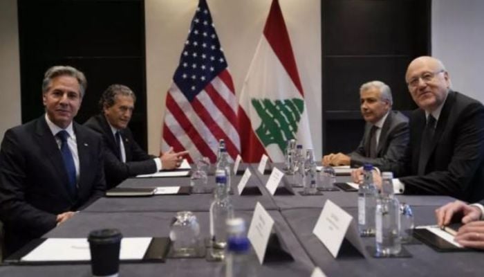 Blinken meets Lebanese PM as war rages