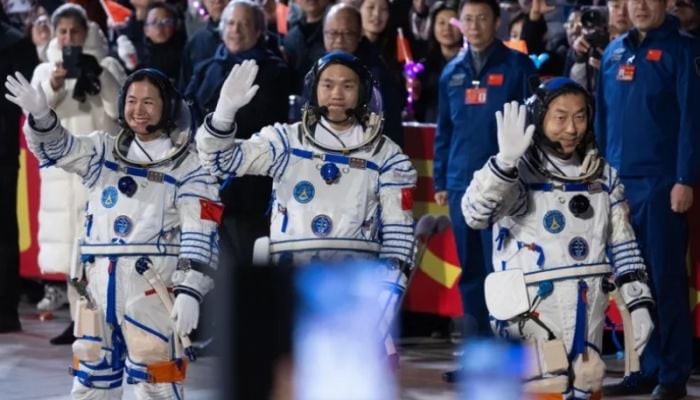 China declares success as its youngest astronauts reach space