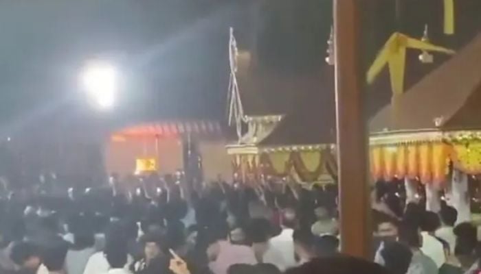 India temple firework explosion injures over 150