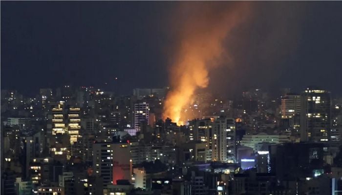 22 killed in Israeli strikes on Beirut, Lebanon says