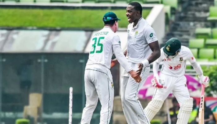 Rabada sets up SA's 1st test win in Asia since 2014