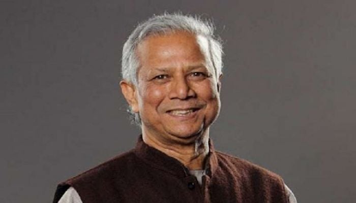 Prof Yunus greets Nihon Hidankyo on winning of Nobel Peace Prize