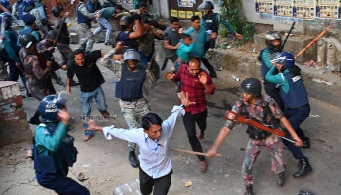 Lawyer killed in clash between law enforcers and Chinmoy’s followers in Chattogram