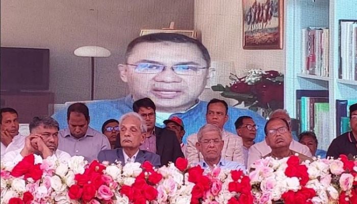 Tarique Rahman for quick polls to tackle conspiracy