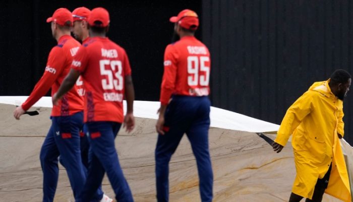 Rain wipes out England's final T20 in West Indies