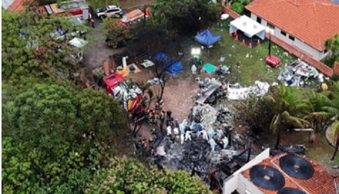 At least nine dead in Brazil plane crash: authorities