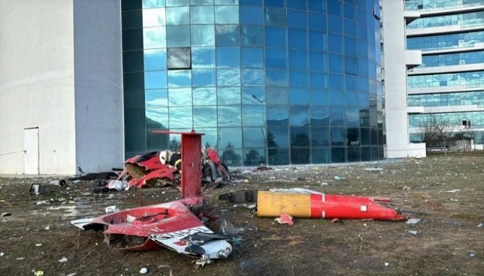 Helicopter crashes into Turkish hospital, killing four