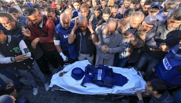104 journalists killed in 2024, over half in Gaza: Press group