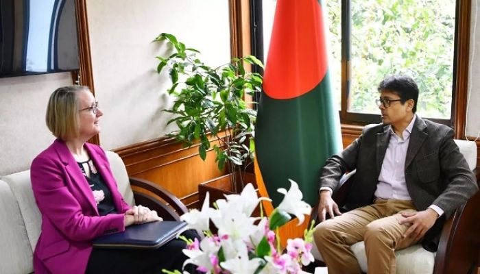 British envoy calls on Lutfey Siddiqi