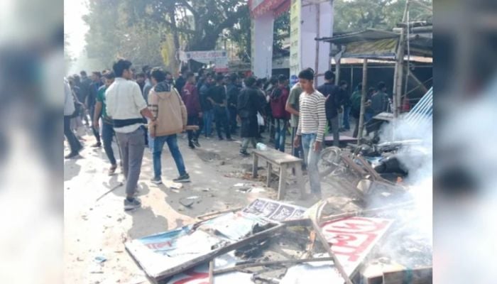 Attack on 'March for Unity' motorcade at Bagerhat