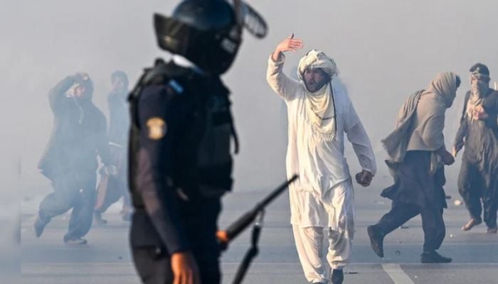 Pakistan jails 25 Imran Khan supporters over violent protests