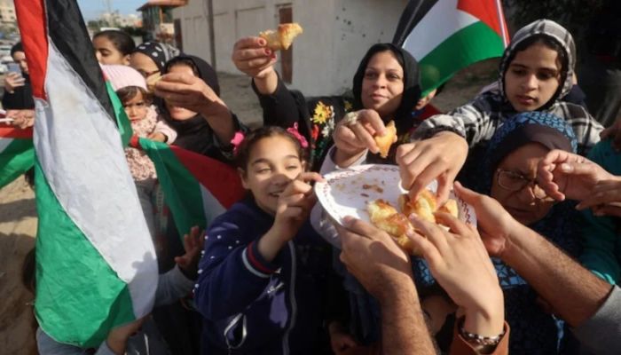 Gaza ceasefire begins after Hamas shares names of 3 hostages