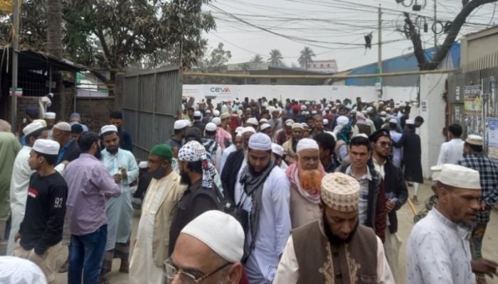 1st phase of Bishwa Ijtema underway