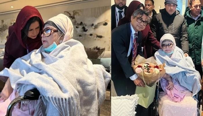 Khaleda Zia reaches London
