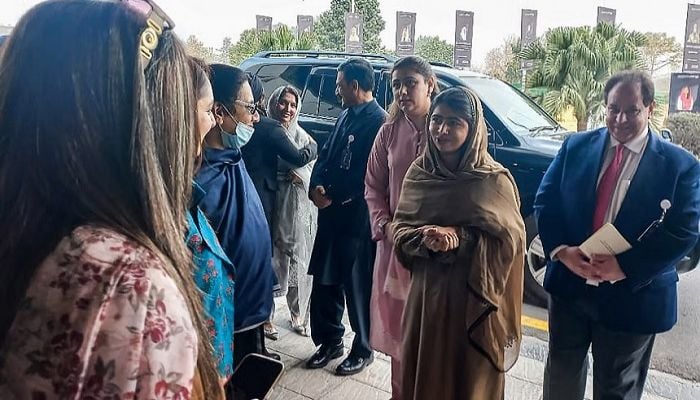 Malala Yousafzai 'overwhelmed and happy' to be back in Pakistan