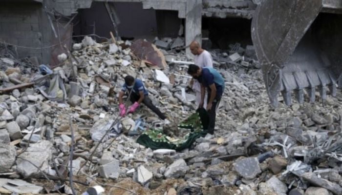 Over 200 bodies retrieved from under debris in Gaza during ceasefire 