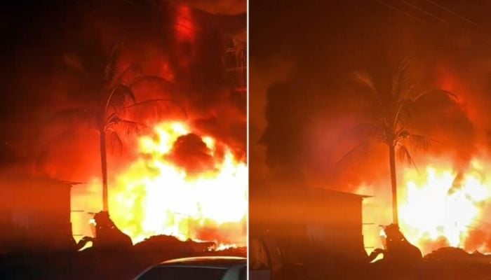 Massive fire at Sitakunda continues for 10 hours
