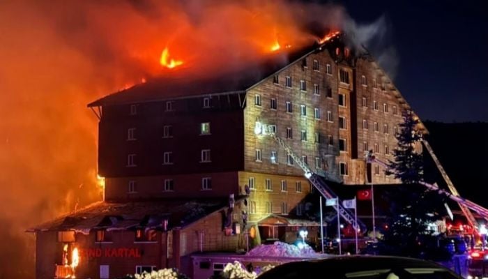 At least 66 dead, 51 injured in Turkey hotel fire