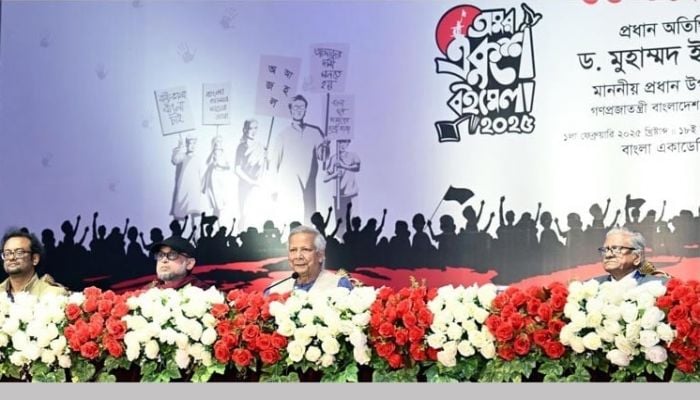 Spirit of Amar Ekushey helps wage July uprising: CA