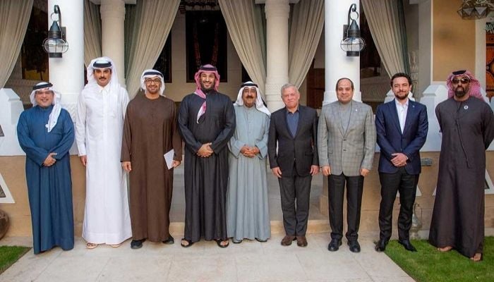 Arab leaders in Riyadh discuss 'Palestinian cause' and Gaza developments