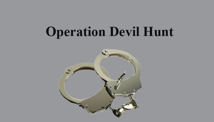 447 more miscreants arrested under ‘Operation Devil Hunt’