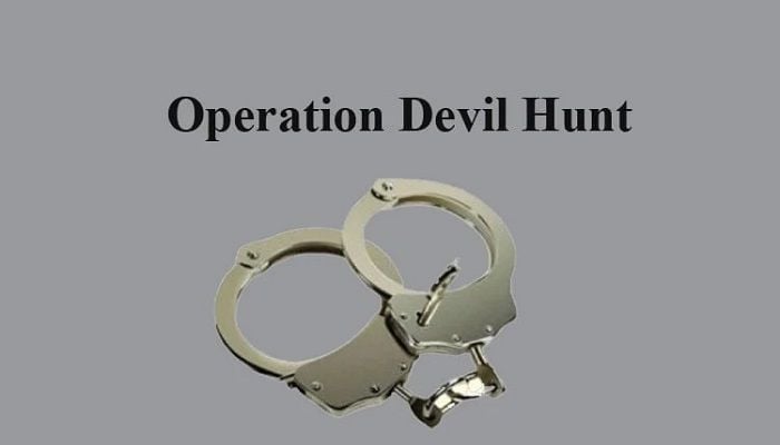 389 more arrested under ‘Operation Devil Hunt’
