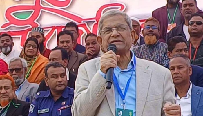 Election only way to institutionalise democracy: Mirza Fakhrul