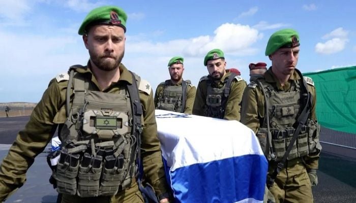 Hamas hands over first dead Israeli hostages in Gaza