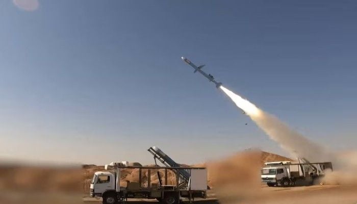 Iran unveils its new ballistic missile