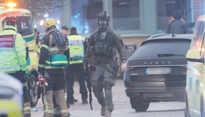 Swedish police say 'around 10' people killed in school campus shooting