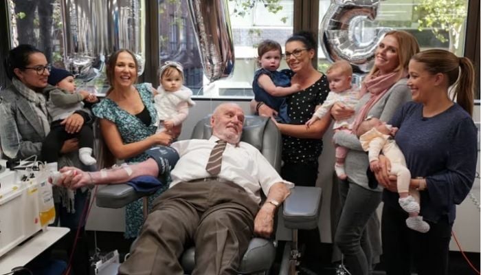Australian ‘man with the golden arm’, whose rare blood saved 2.4m babies, dies at 88