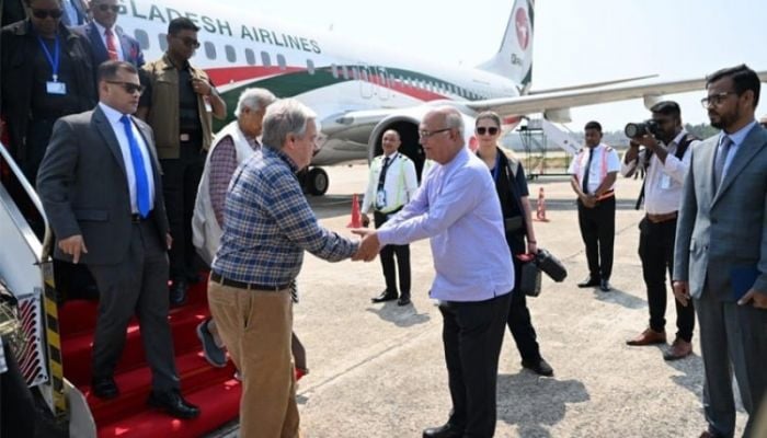CA, UN chief arrive in Cox's Bazar to visit Rohingyas