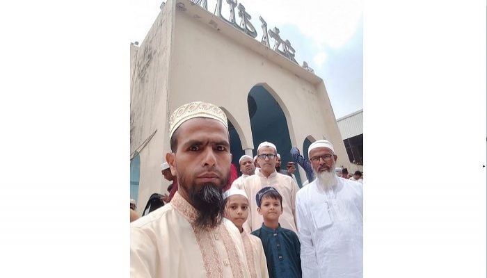 Five Eid jamaats held at Baitul Mukarram