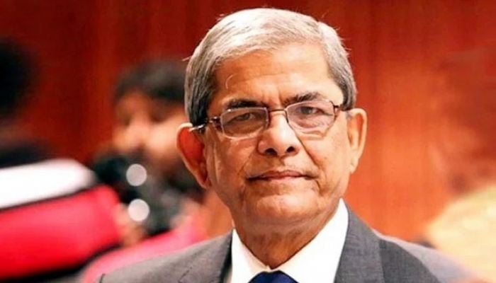 Mirza Fakhrul hospitalised