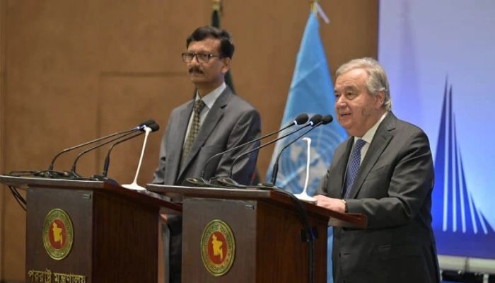 UN ready to help Bangladesh foster peace, dialogue: Guterres